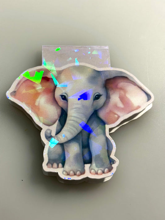 Elephant Magnetic Bookmark