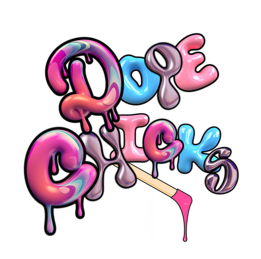 Dope Chicks Wax Stickers