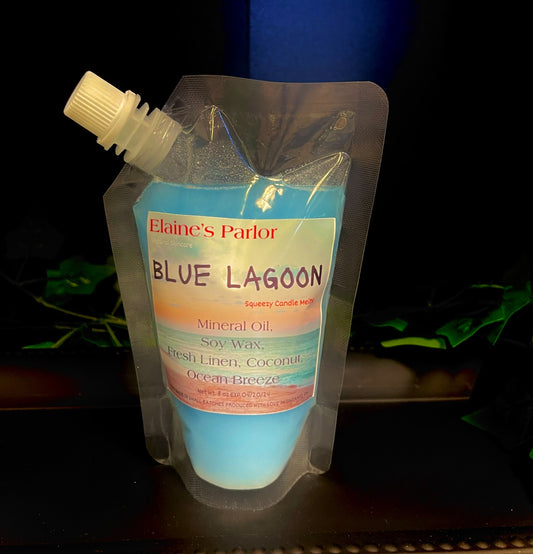 Blue Lagoon Squishy Candle Melts